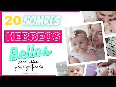 💝 Nombres HEBREOS para Niñas y su significado. 💝 - BELLOS &amp; ÚNICOS.