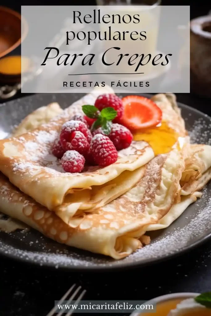 Rellenos Populares para Crepes