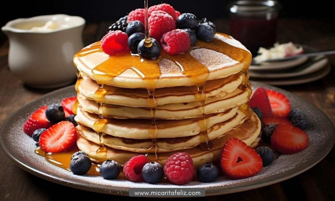 receta de pancakes americanos