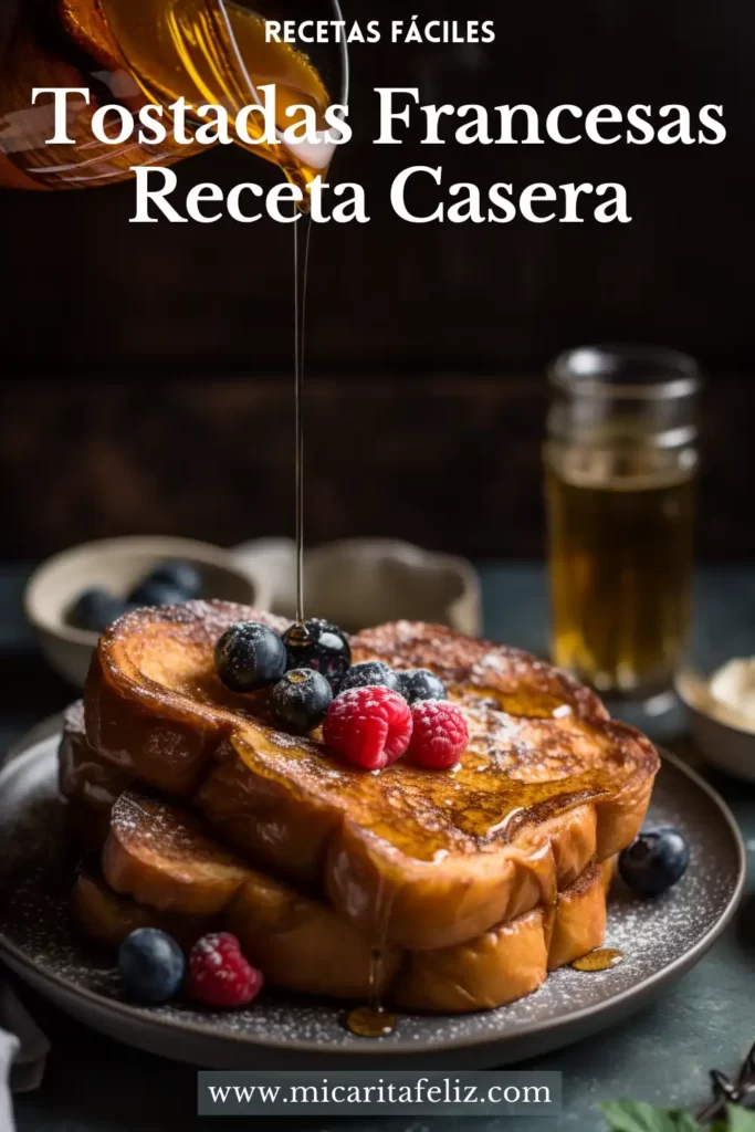 Tostadas Francesas Receta Original
