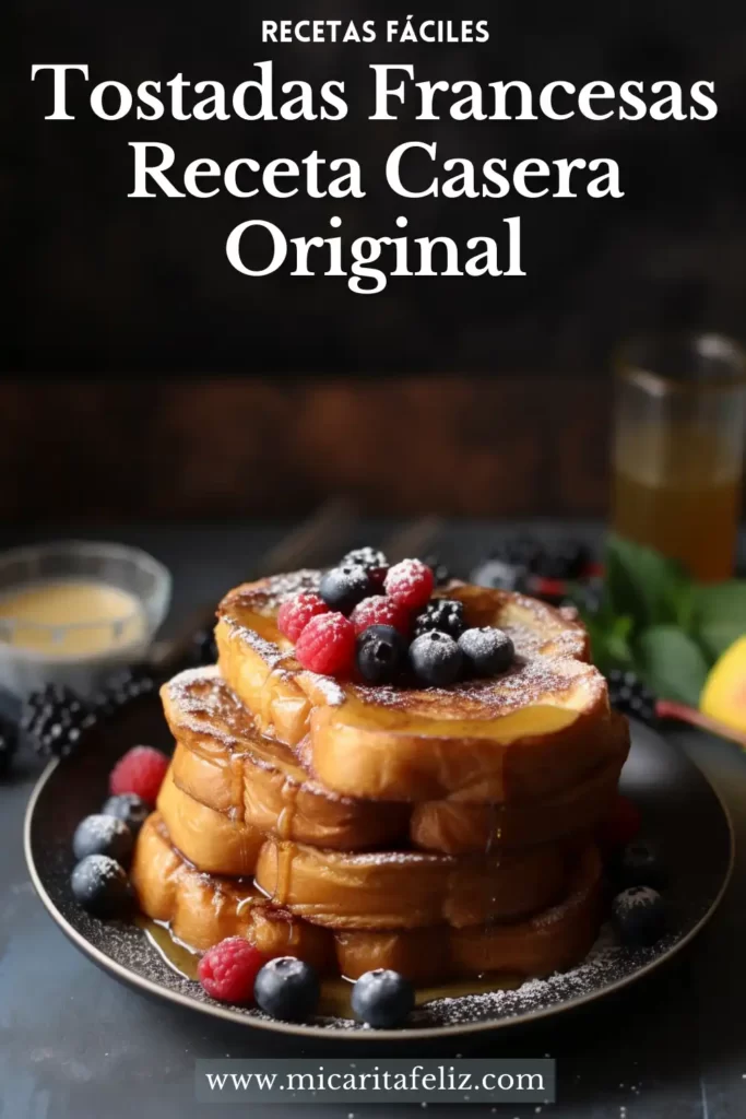 como hacer tostada francesa