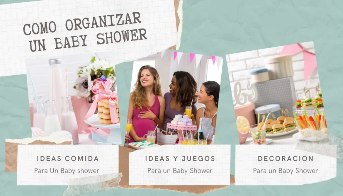 Ideas para organizar un baby shower