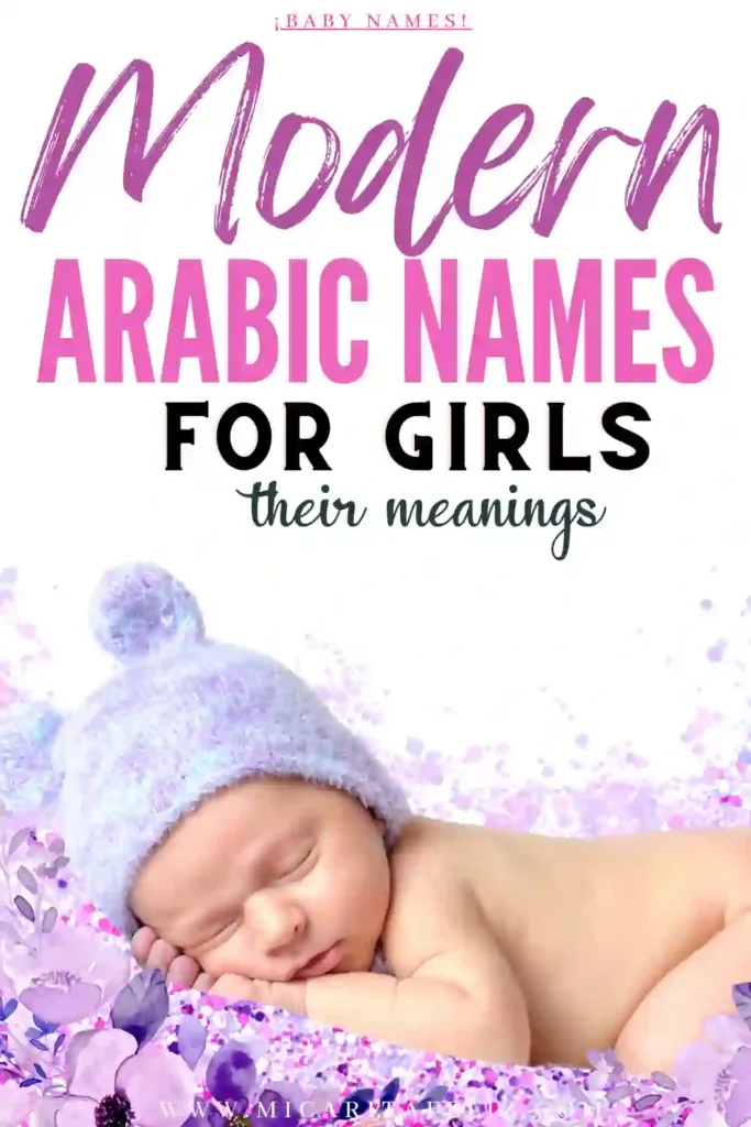 Modern Arabic Baby girl names with their meaning
