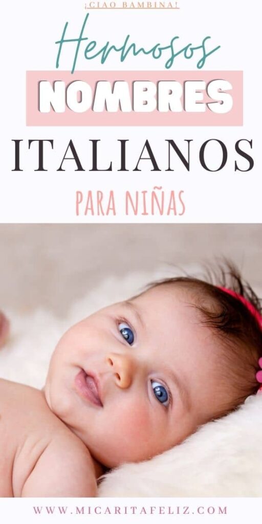 Nombres Italianos Para Ni As Y Ni Os Los M S Bellos