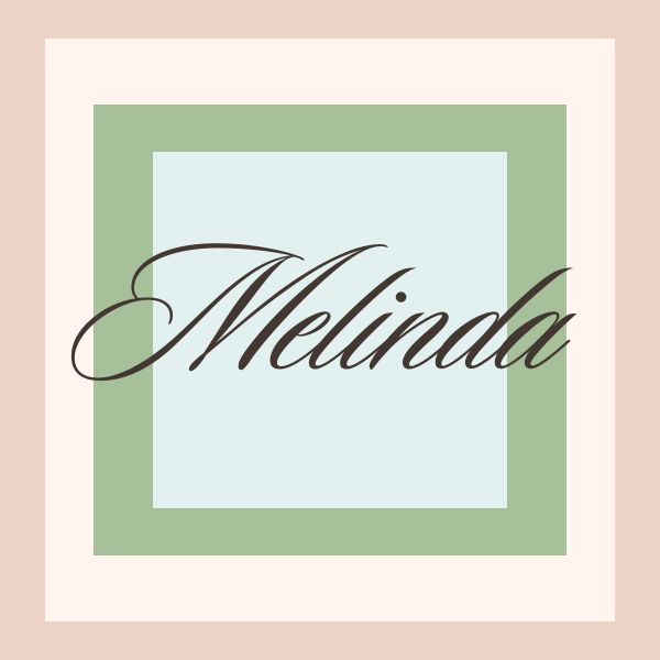 Color Melinda nombre Melinda