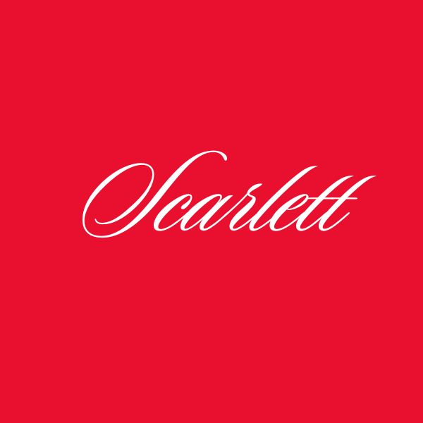 Color Scarlett nombres femenino inspirado en los colores