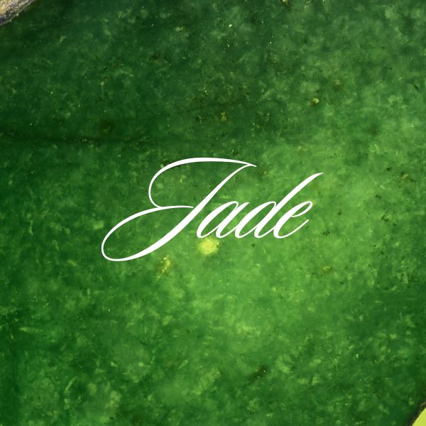 Jade nombre inspirado en el color verde del Jade