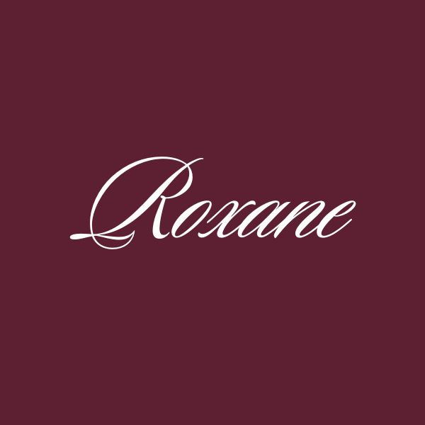 Roxane nombre inspirados en los colores en frances