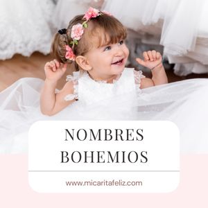 Nombres Bohemios para niñas