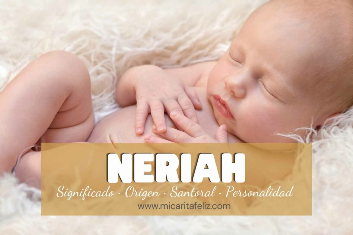 significado Nombre Neriah