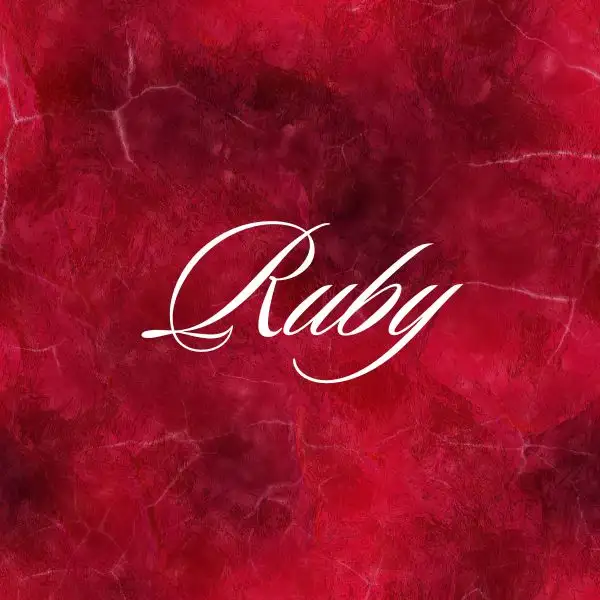 Color name Ruby meaning