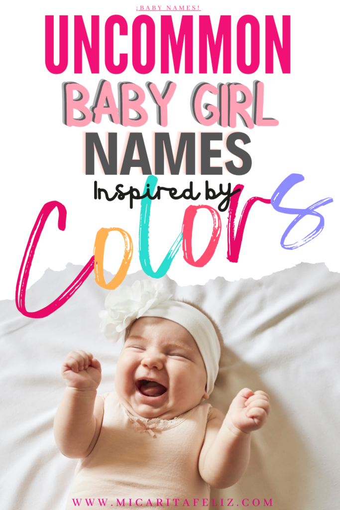 baby names inspired by colors